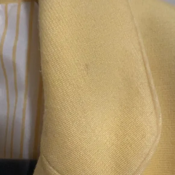 The Limited Yellow Blazer Jacket Size L - Picture 7 of 11